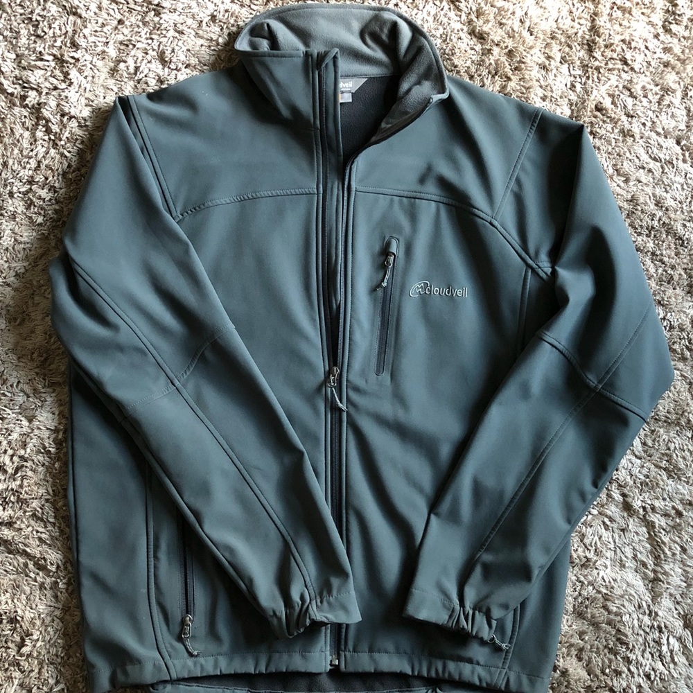 Dark Gray Shell Jacket